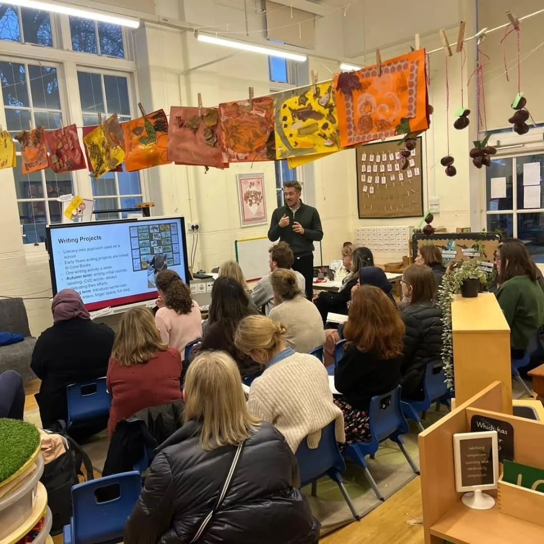 🖋 This week we welcomed Early Years colleagues from across Wandsworth to Hotham and shared our approach handwriting. It was an informative and collaborative session in which we considered how we can build confident writers from the very start! 🖋