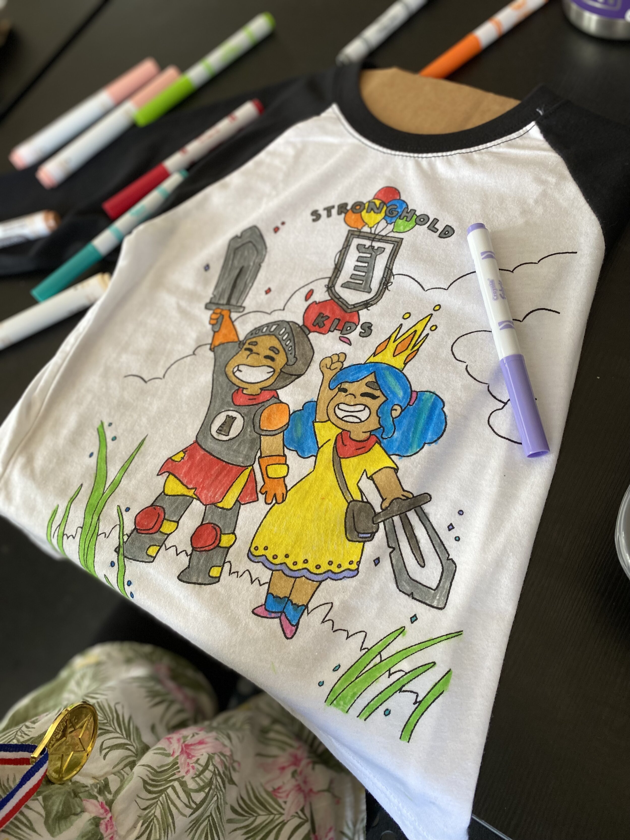 Stronghold Kids T-Shirt Coloring Contest and Fundraiser — The Stronghold HQ
