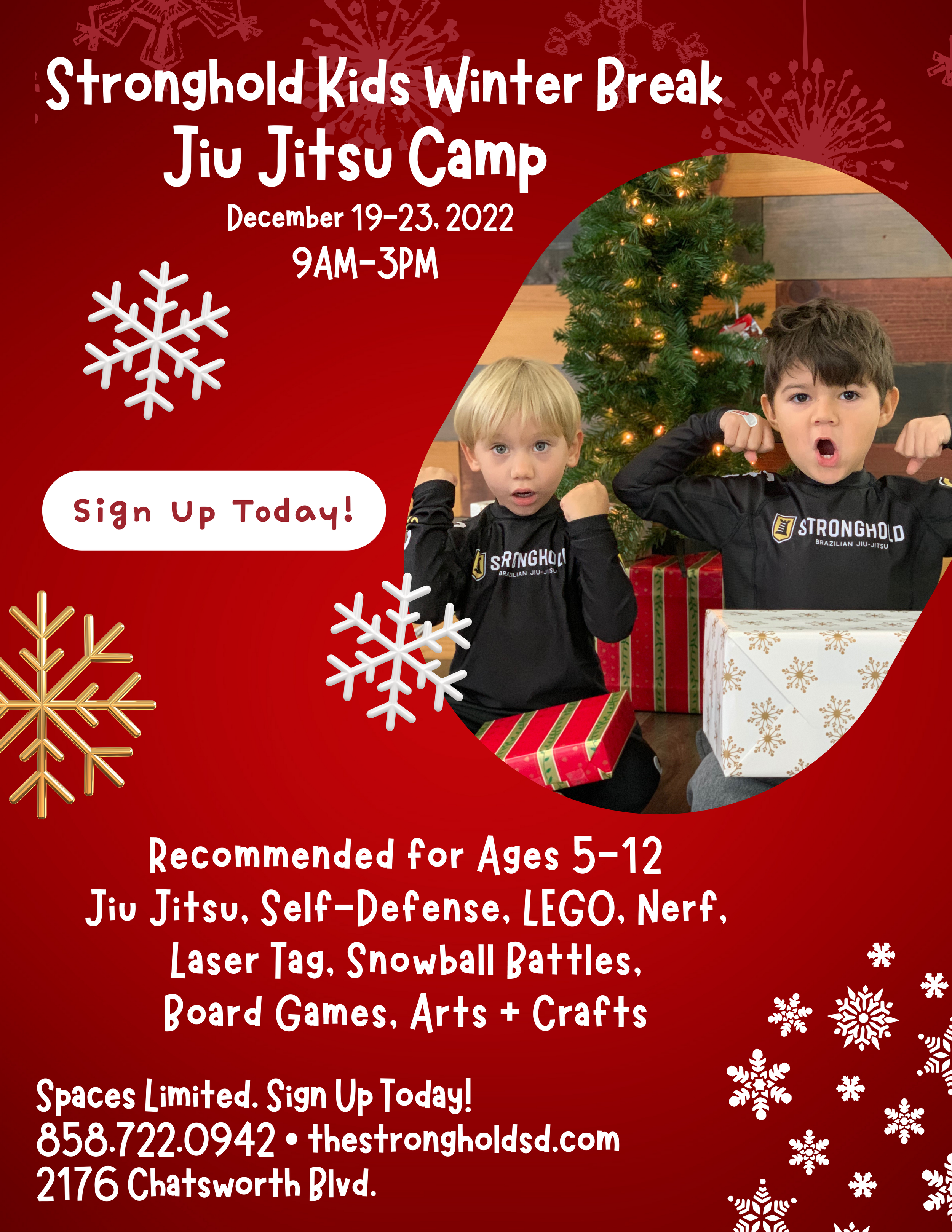 Sign up Your Child for our fun Stronghold Camps!