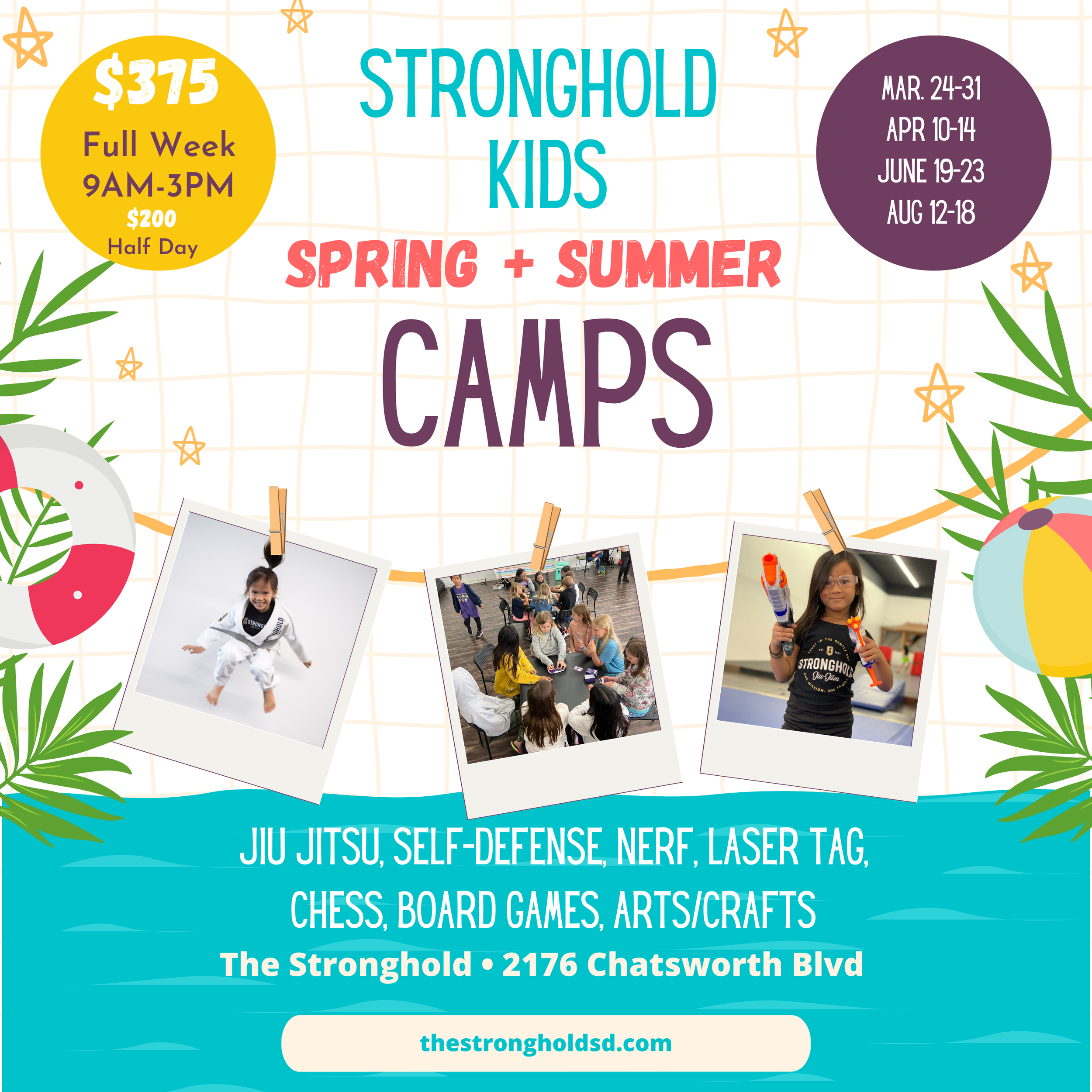 Goodbye Spring, Hello Summer Camps!