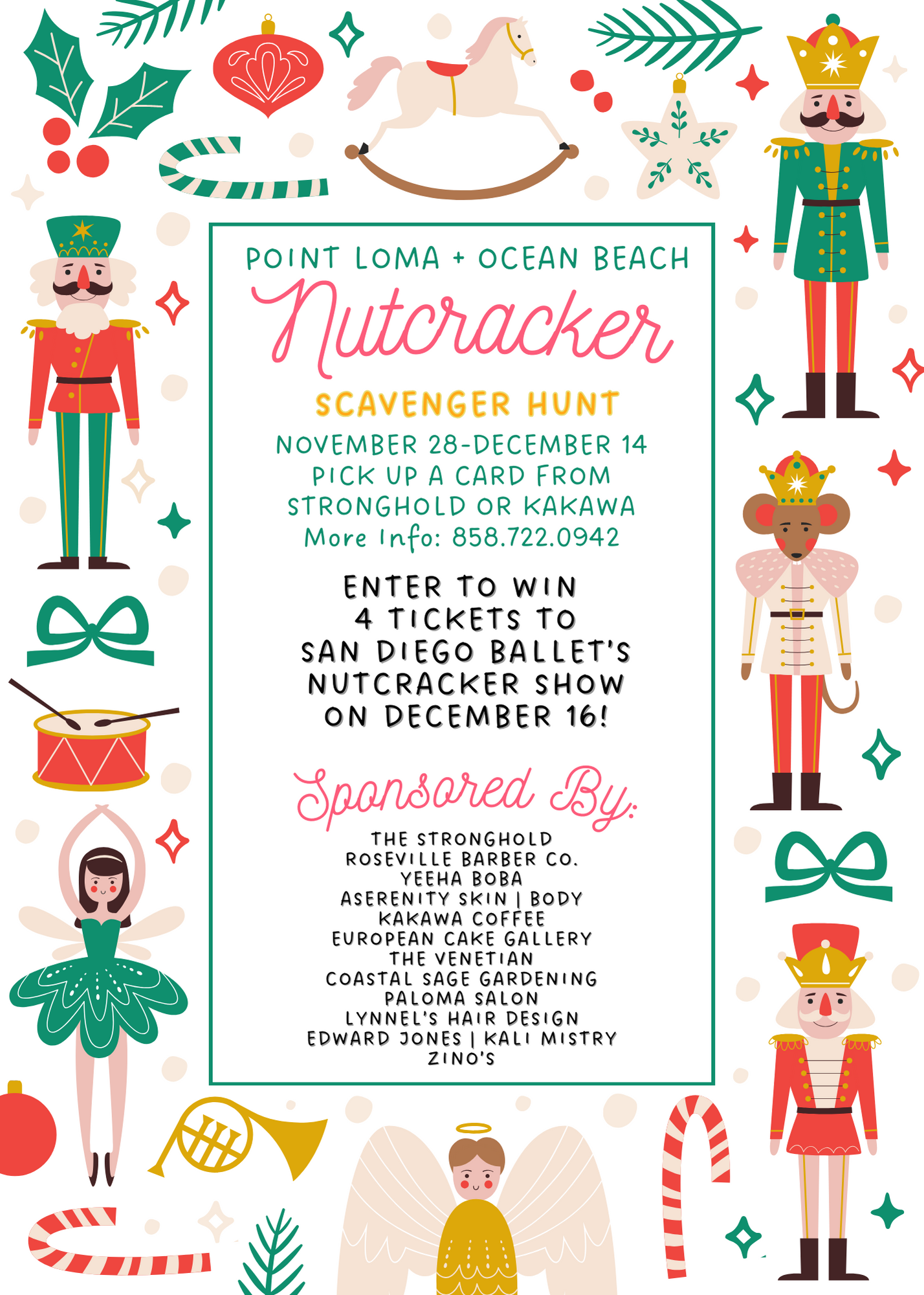 Point Loma + Ocean Beach Nutcracker Scavenger Hunt