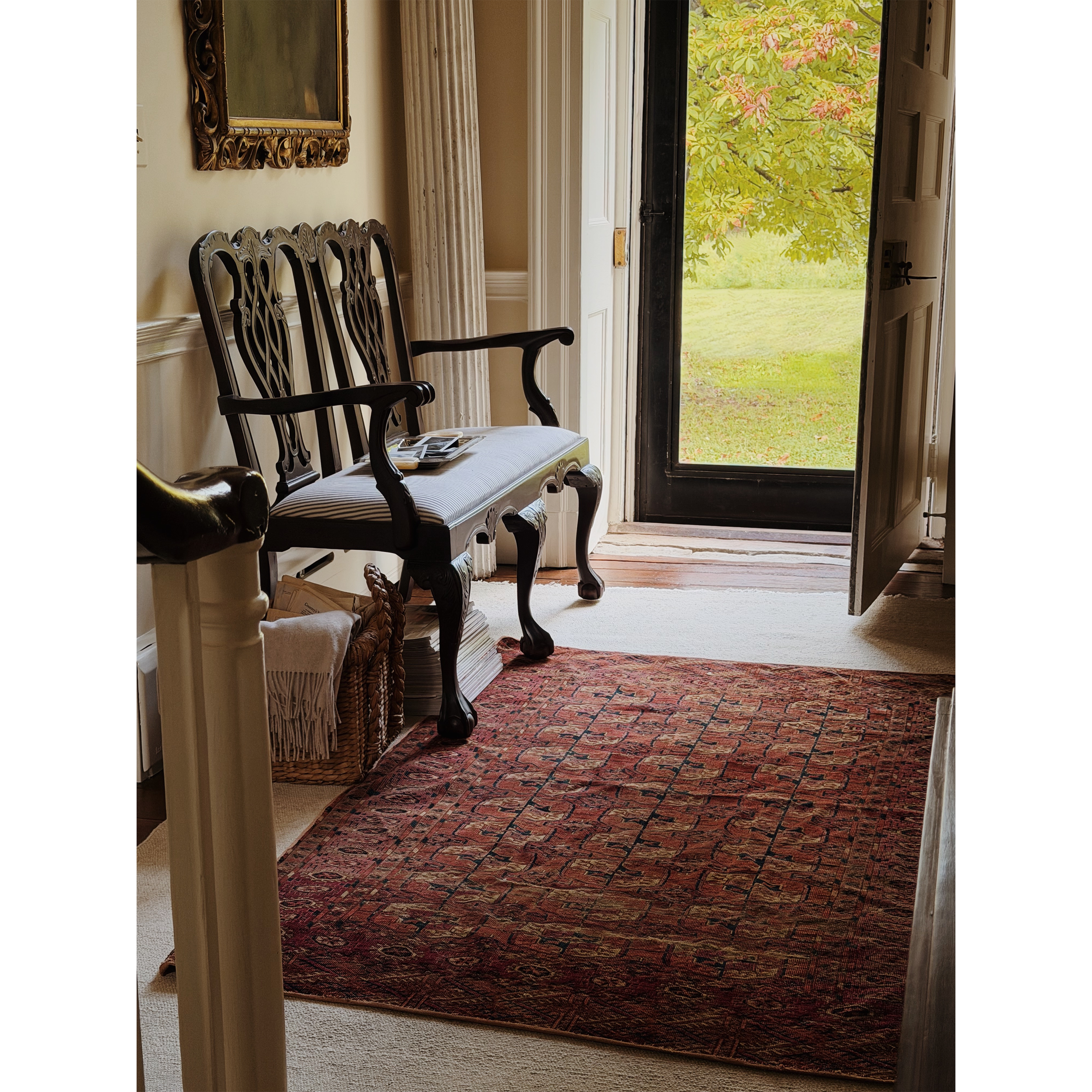 Antique Turkmen Rug
