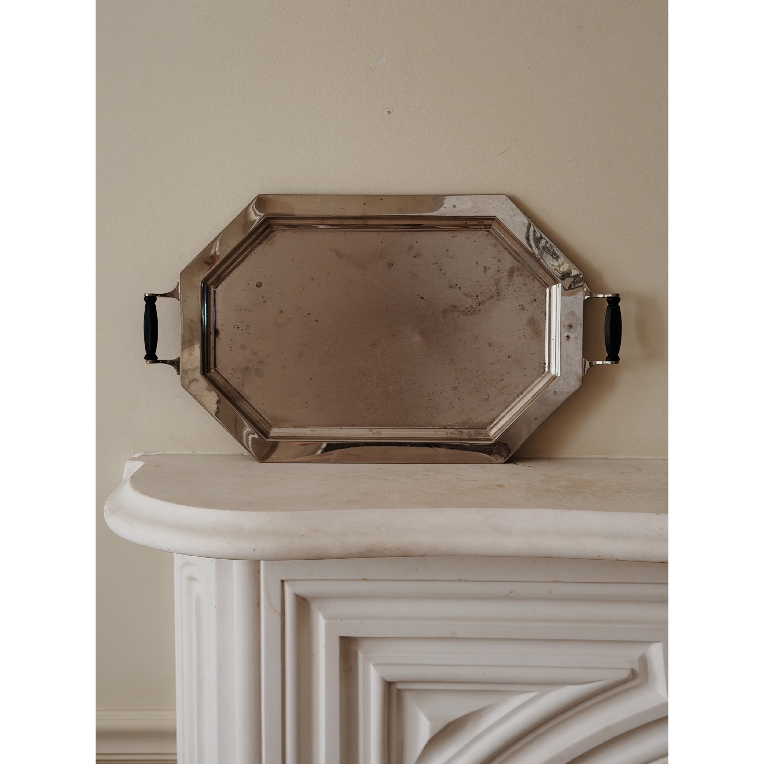 Antique Silverplate Serving Tray