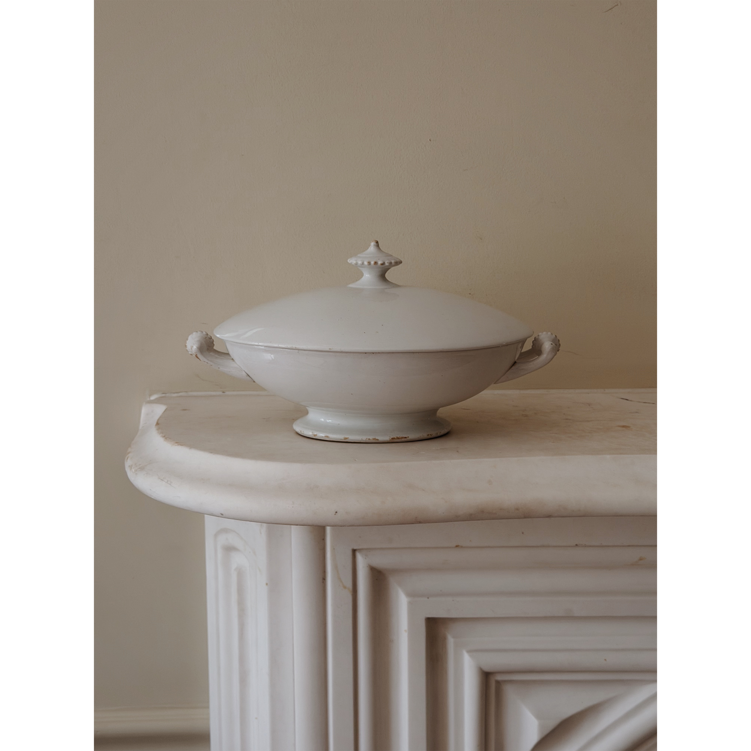 Antique English Oval Tureen, c. 1885