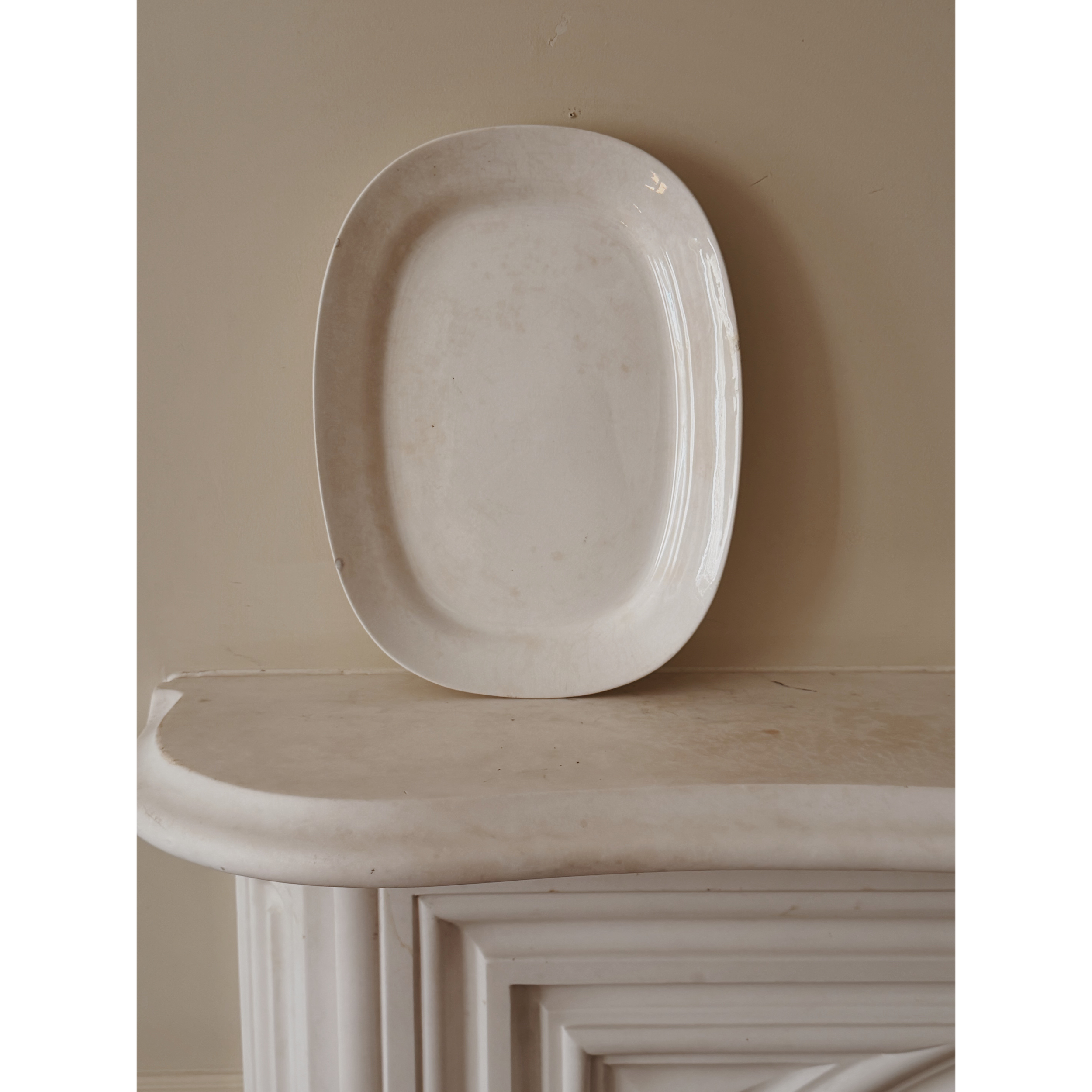 Antique American Ceramic Platter