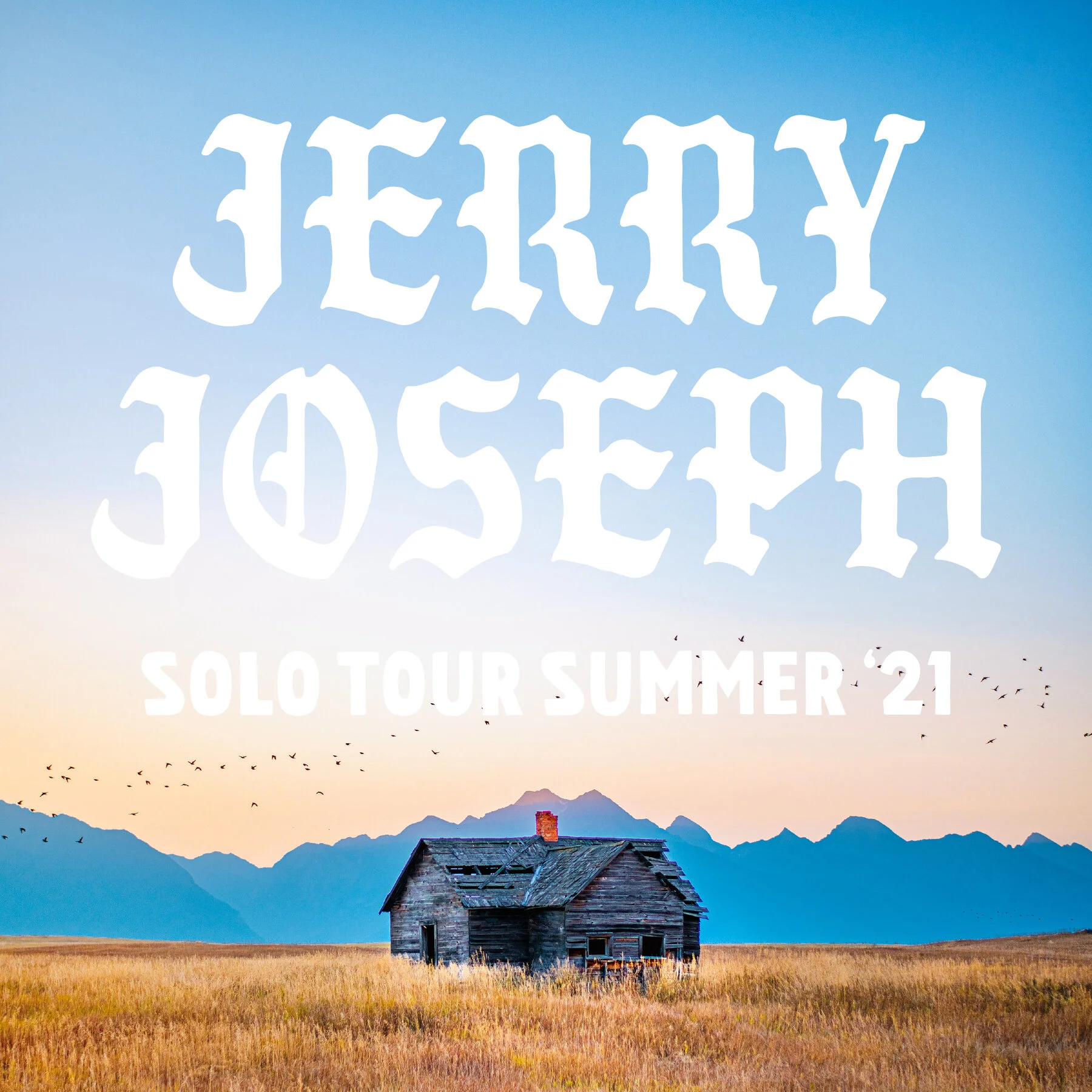Jerry Joseph - Solo/Acoustic - June 2021 Tour