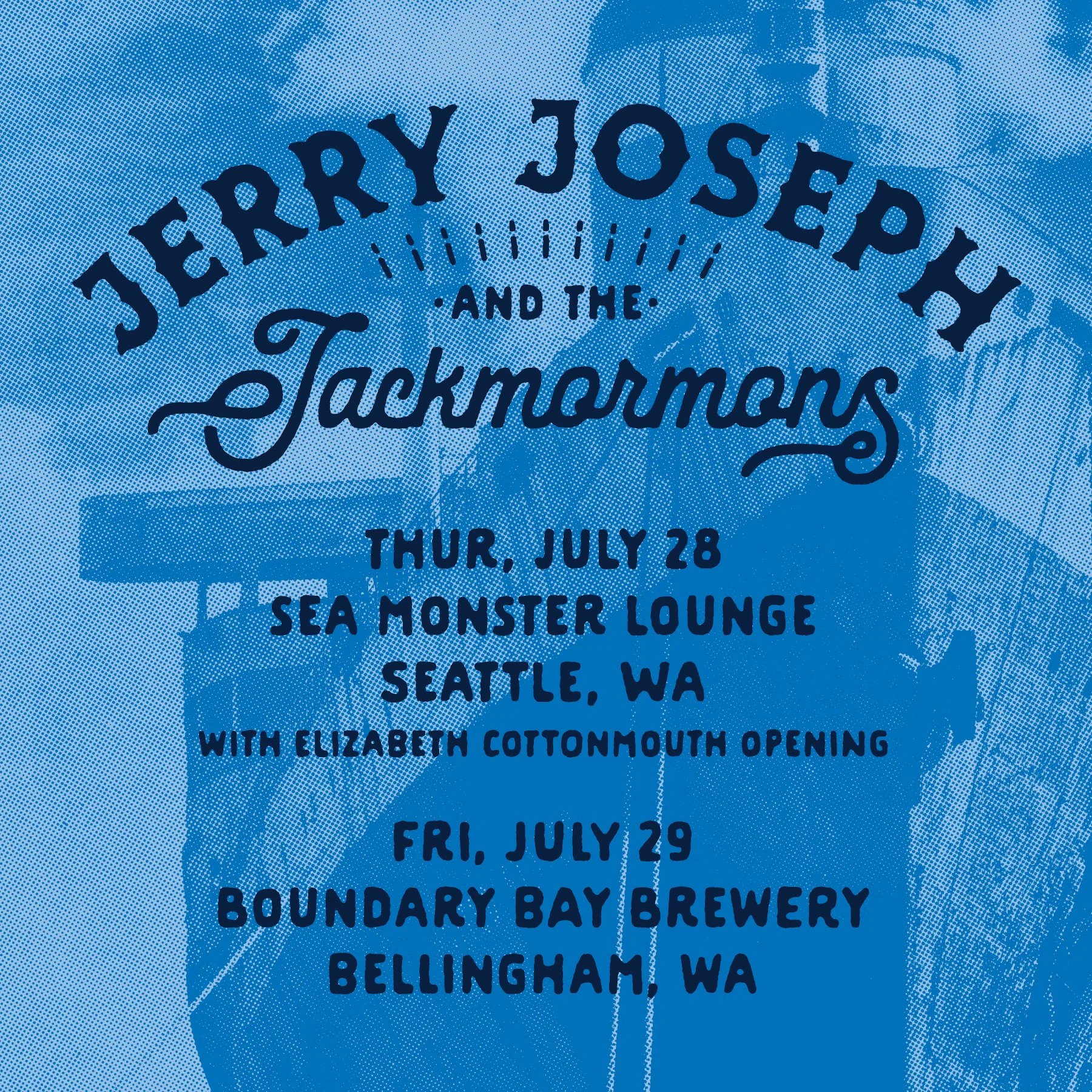Jerry Joseph &amp; Jackmormons - July 2022 Northwest Tour Dates
