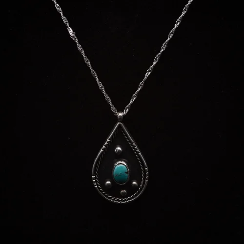 Perfect tear drop — Tanque Verde Turquoise, Southwestern and