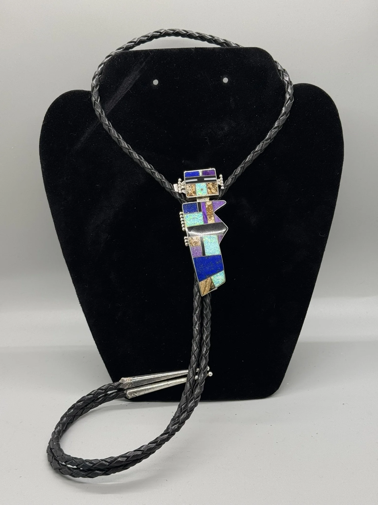 Edison Yazzie Inlay Bolo