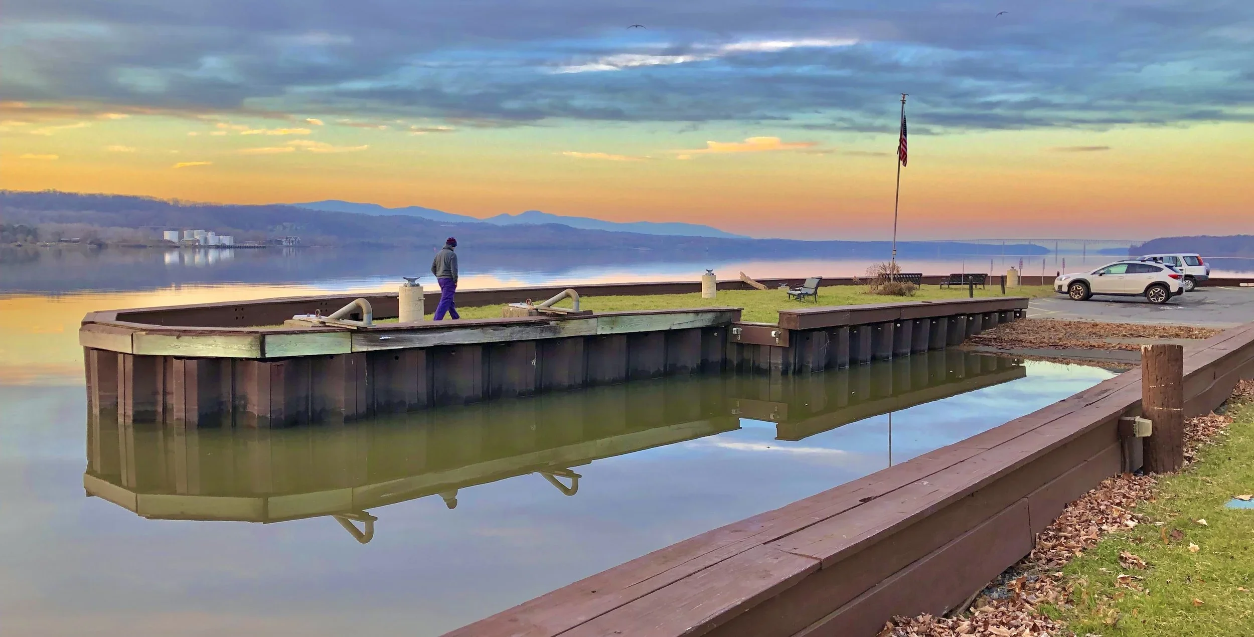 Rhinecliff Landing by Bill Peckmann