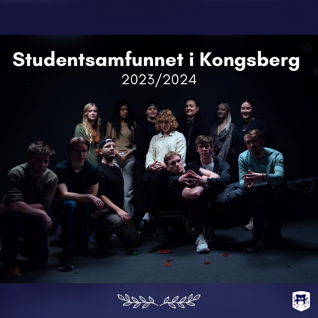 La meg introdusere: &Aring;rets styre og &aring;rets frivillige! 👏🤩

Dette er gjengen som skal s&oslash;rge for at studentlivet p&aring; Kongsberg er p&aring; topp. Har du noen ideer? Da er det bare &aring; komme bort hvis du ser noen av oss! 

Man