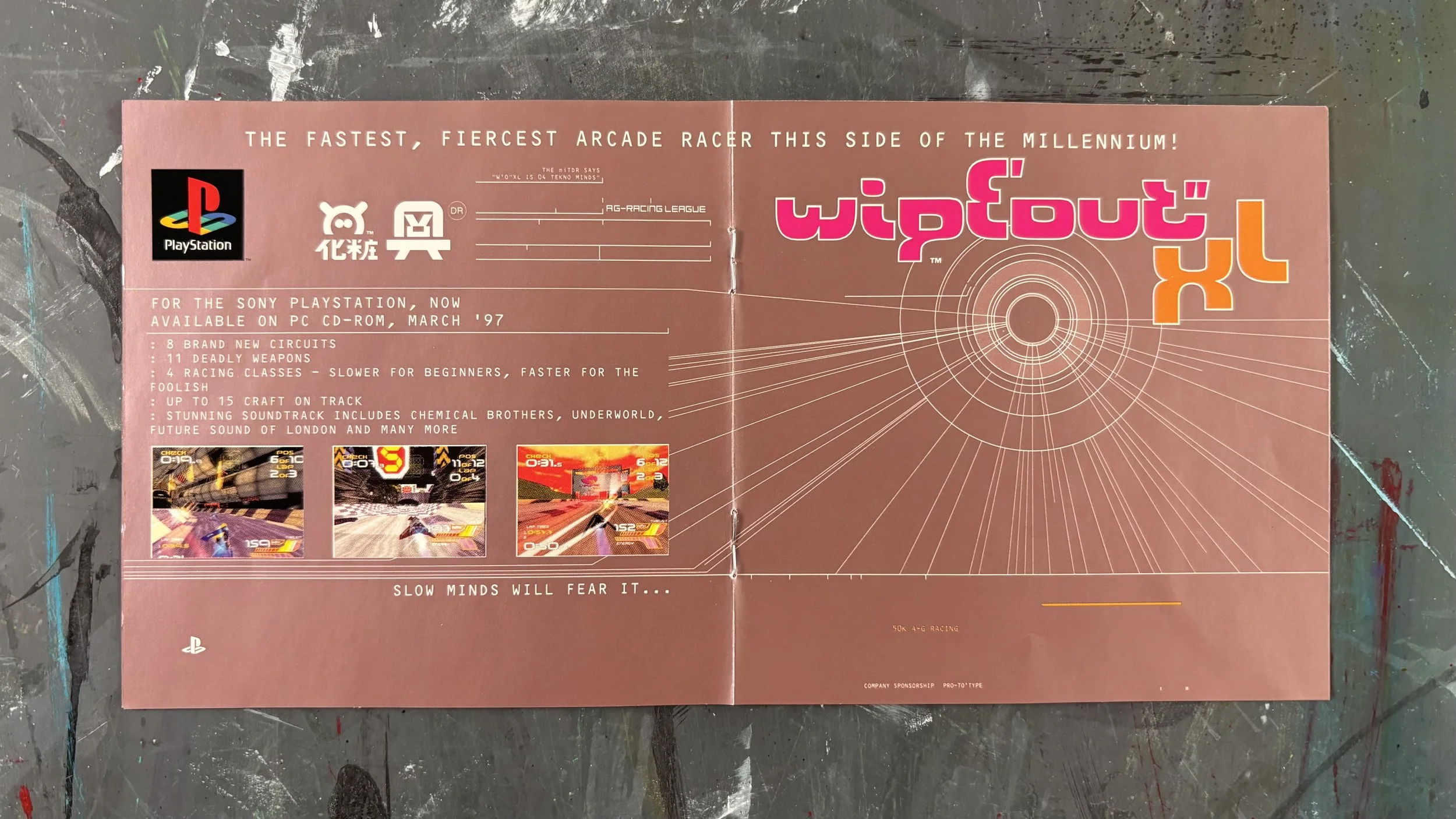 WIPEOUT XL (2097) — IRREZOLUT