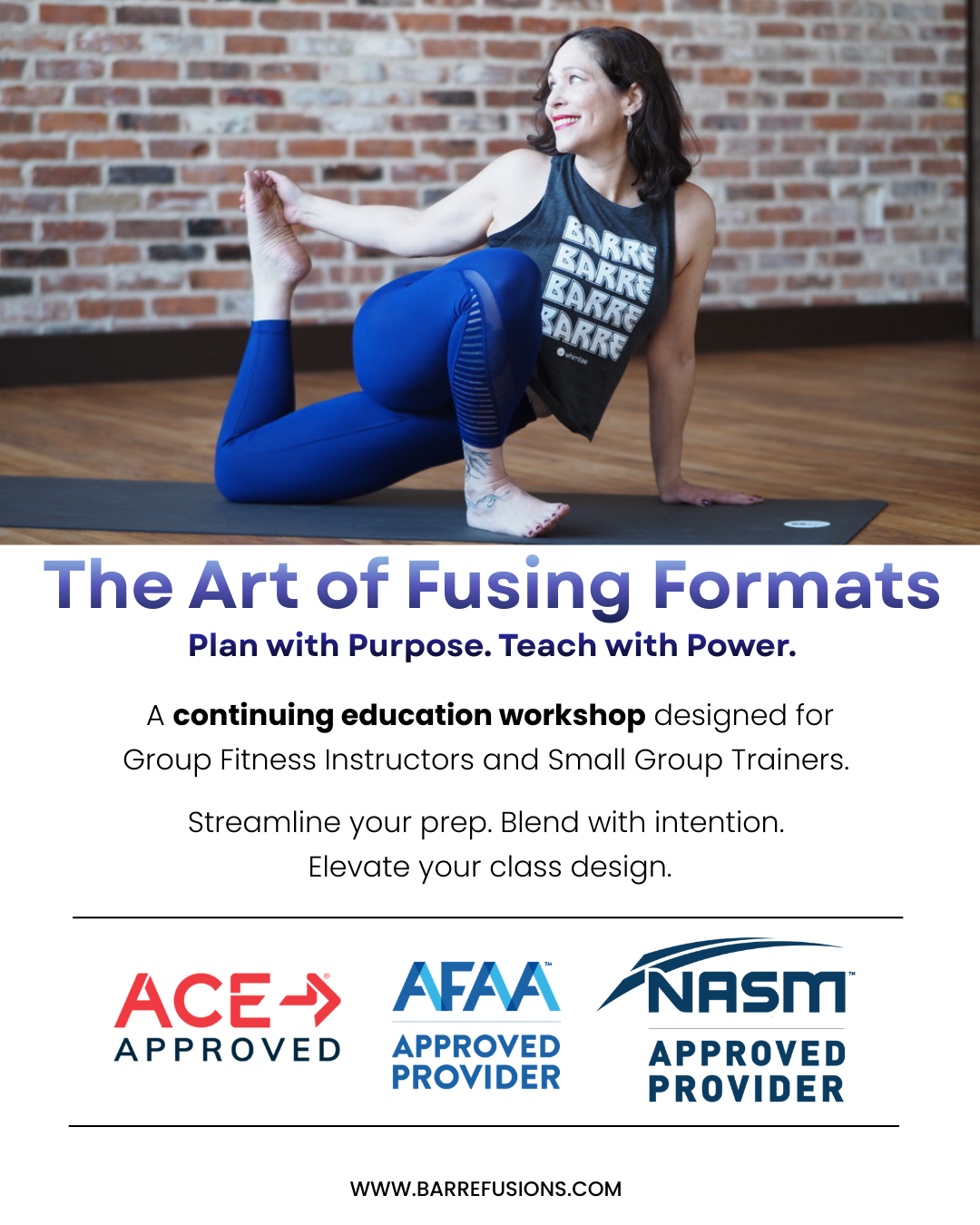 The Art of Fusing Formats (Virtual Workshop)