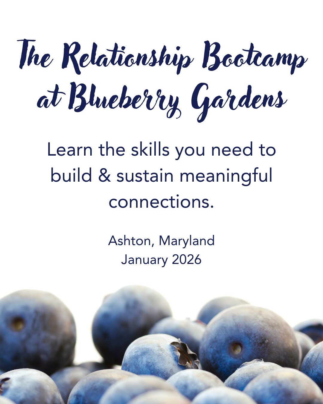Learn the skills you need to build and sustain meaningful connections.