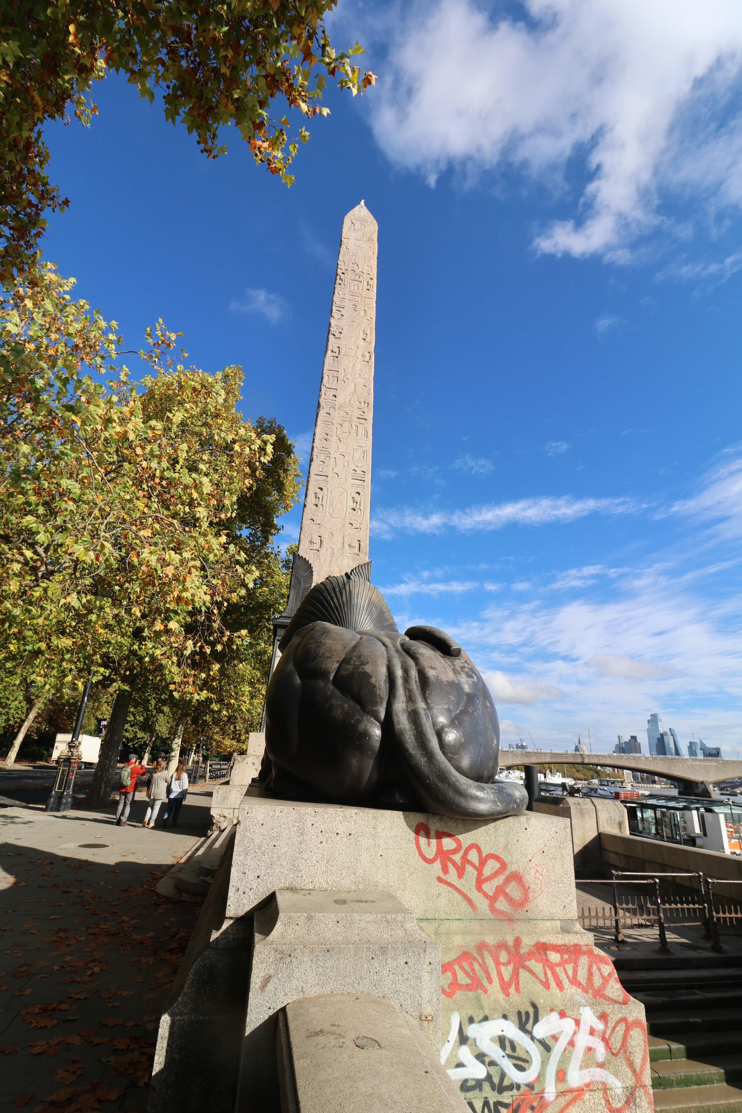 Cleopatra’s needle, an early granite build.