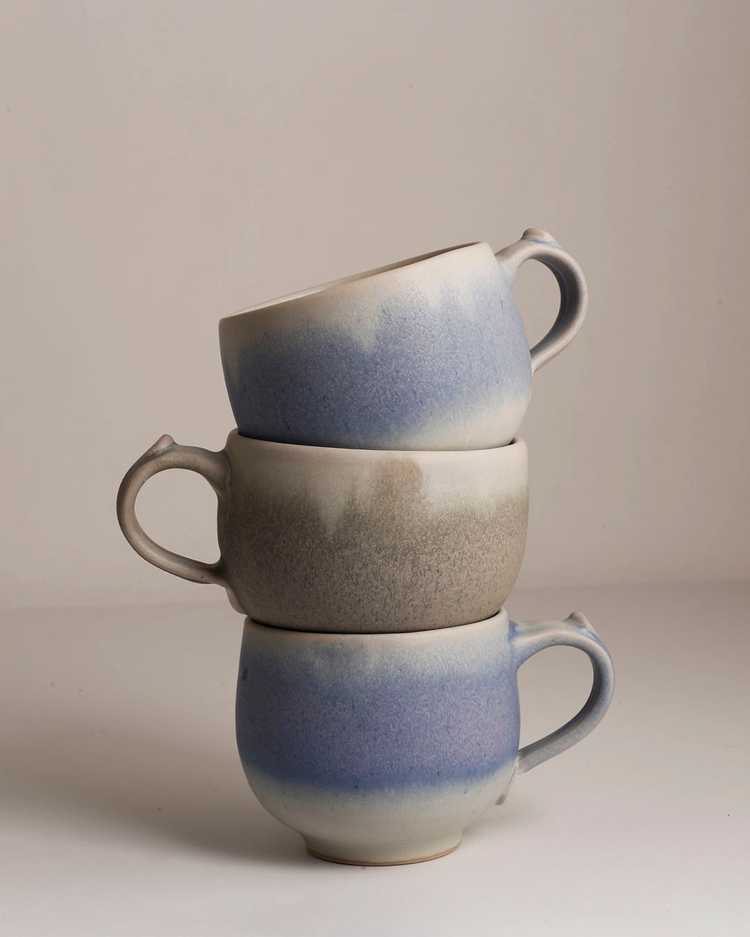 We got new work in Edmonton from David Barnes! These Latte Mugs and Serving dishes are just a snippet of the huge restock David sent us,  come into the store to see his new works (and his new Strata vessels!)

&quot;I have never been one to feel tied