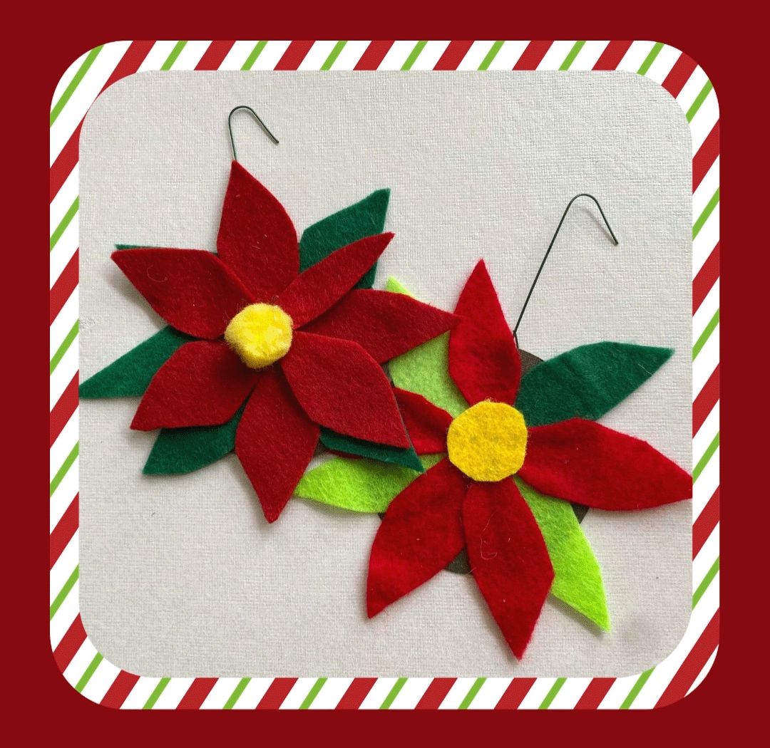 Poinsettia Ornament Make &amp; Take