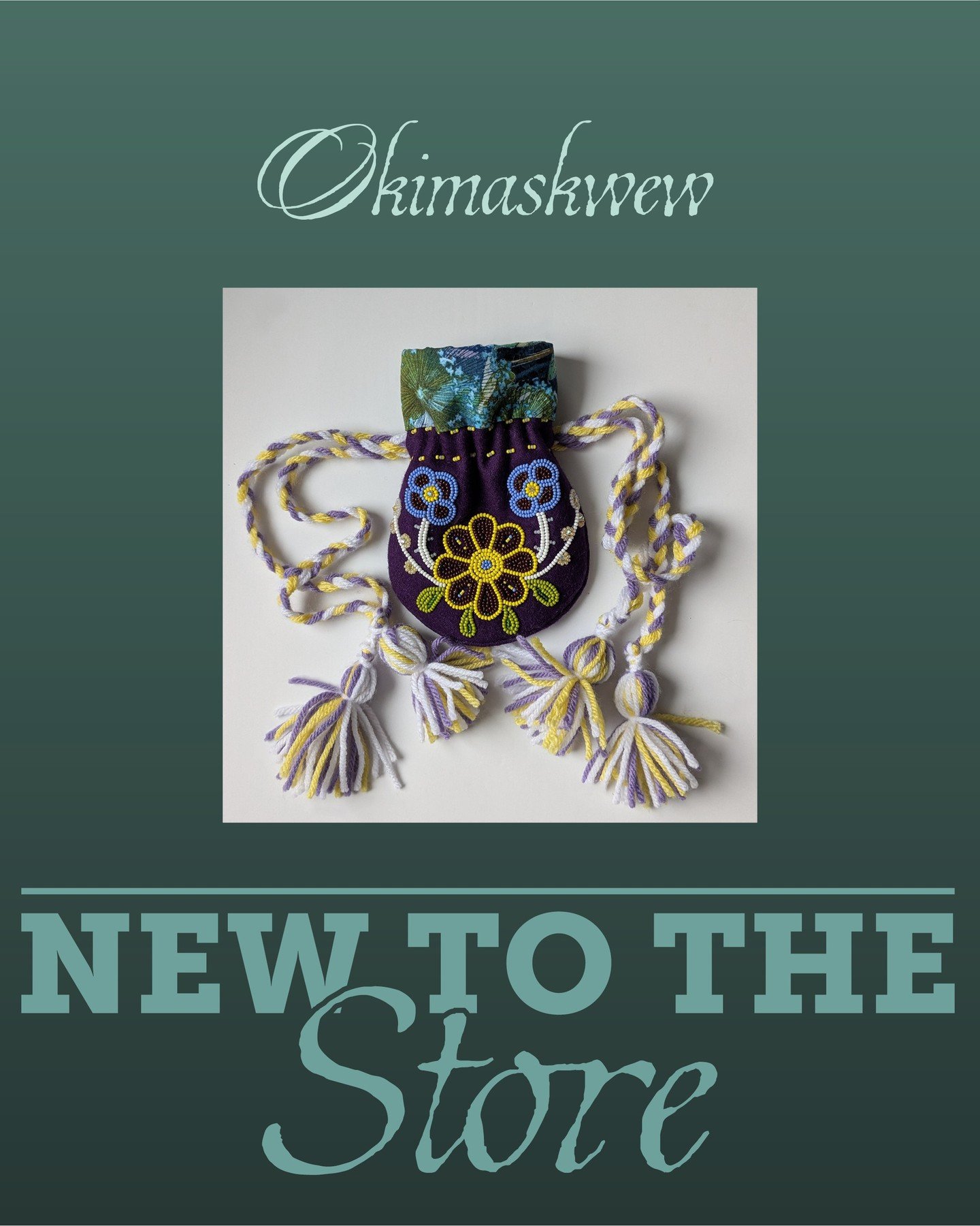 Welcome to the shop Diamond!

Diamond Witney is a M&eacute;tis-Ukrainian artisan. She is passionate about creating beadwork that invokes elements of traditional motifs in contemporary patterns and color combinations. She is often inspired by nature, 