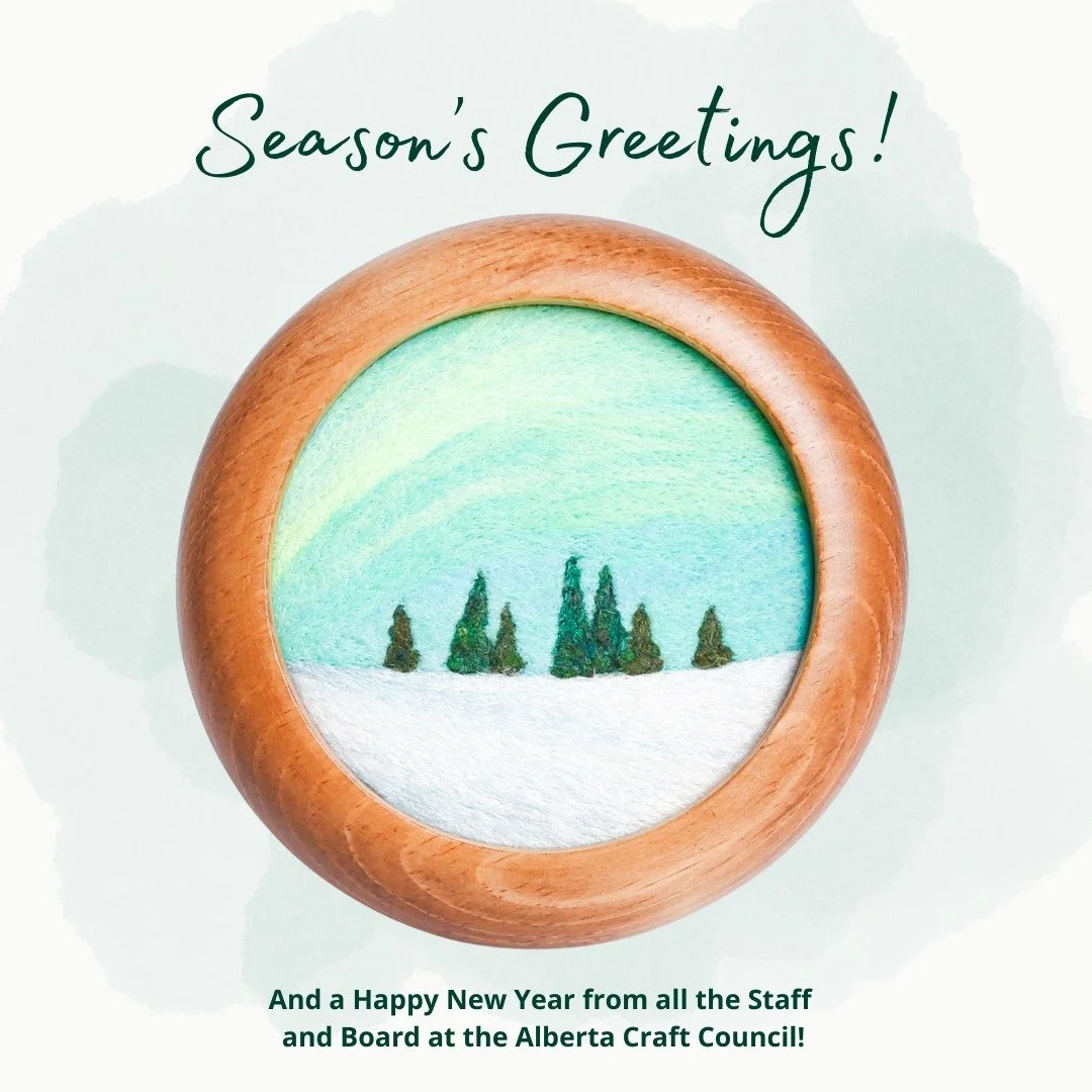 Happy Holidays to our artists and supporters!

As the year comes to a close, we&rsquo;re grateful for each of you who makes our Craft community so vibrant. We hope your holiday season is filled with rest, creativity, and inspiration.

We&rsquo;re loo