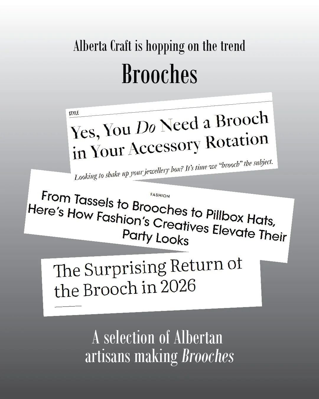 From Vogue to Elle, the Brooch is making headway as classic fav and must have to complete an outfit. The accessory has a long history in fashion, and by dating back to the bronze age it timestamps itself as one of the first kinds of jewellery to be r