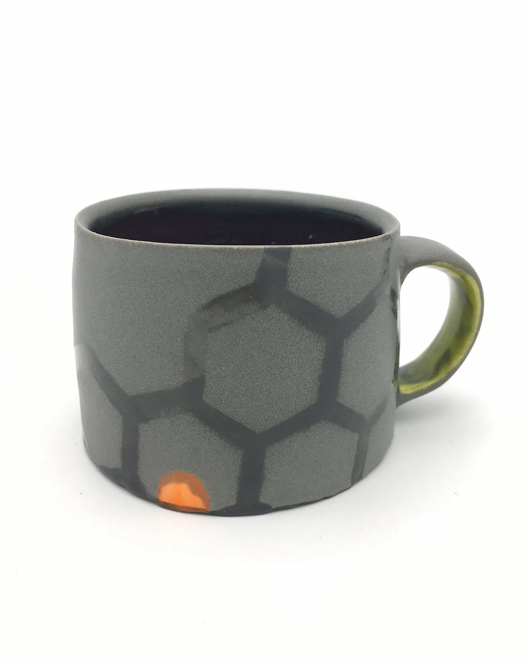 Ready to level up your coffee game? ☕️ Our Edmonton Gallery + Shop  now has Kaleb Romano Hexagon mugs in stock. Perfect for anyone who likes their mug as strong and bold as their brew. Swing by and snag yours before they&rsquo;re gone! 

#AlbertaCraf