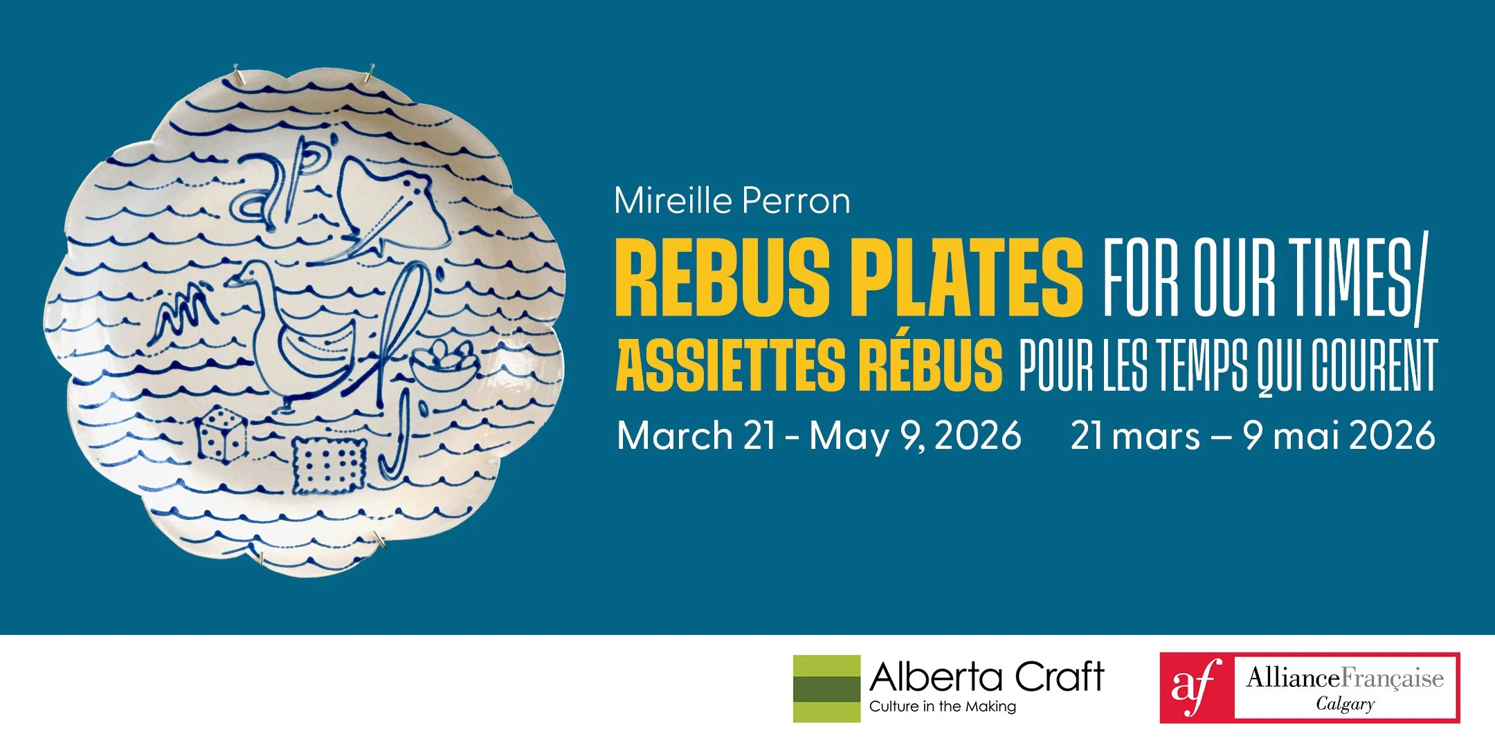 Rebus Plates For Our Times — Alberta Craft Council