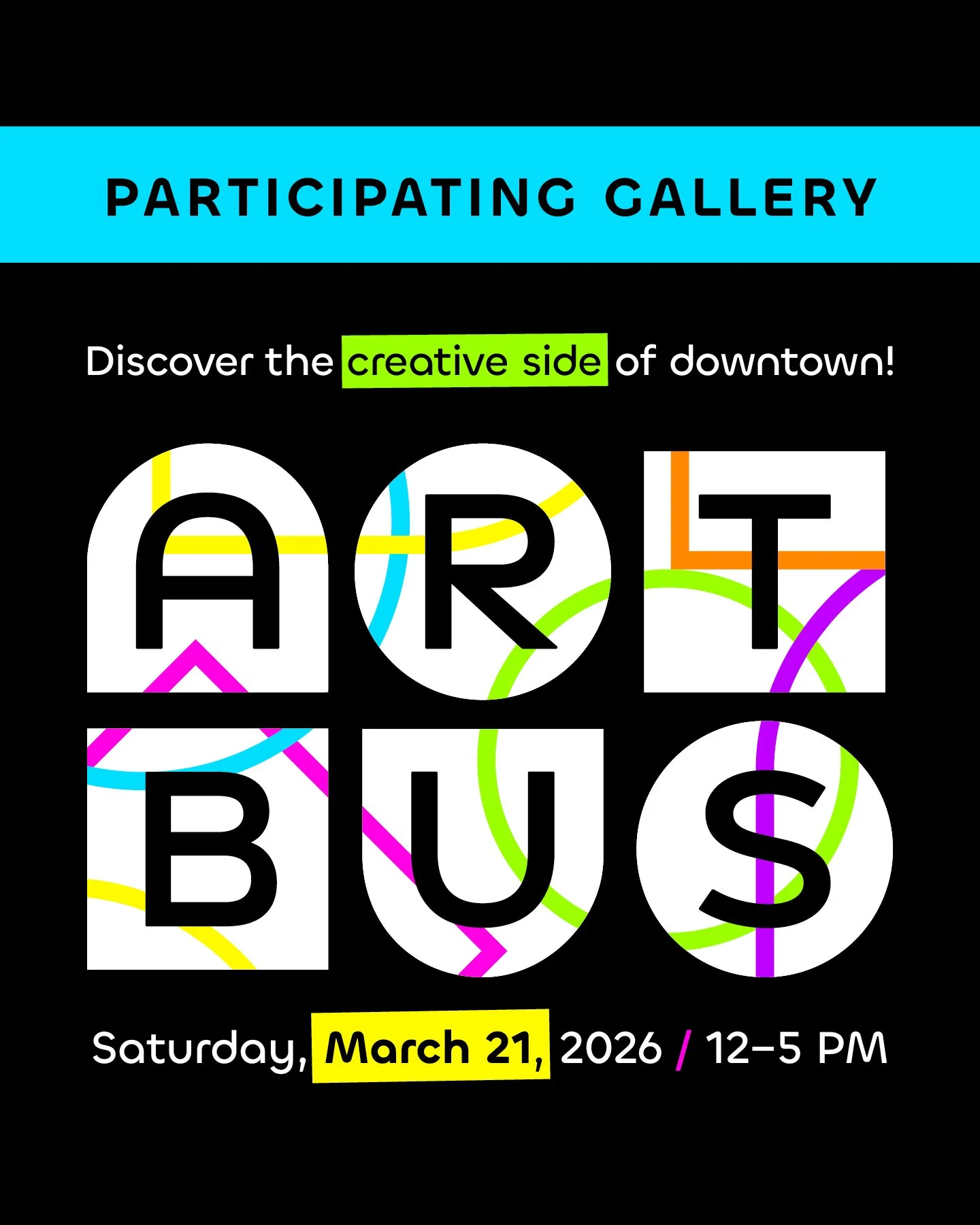 🚌 Ready to discover the creative side of downtown Edmonton? THIS Saturday, March 21st, jump on a free ETS ArtBus at any Participating Gallery and embark on an inspiring art adventure! From 12&ndash;5pm, three chartered buses will connect you to hand