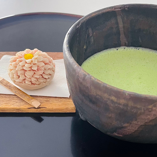 Matcha and Japanese Traditional Treats Sampling