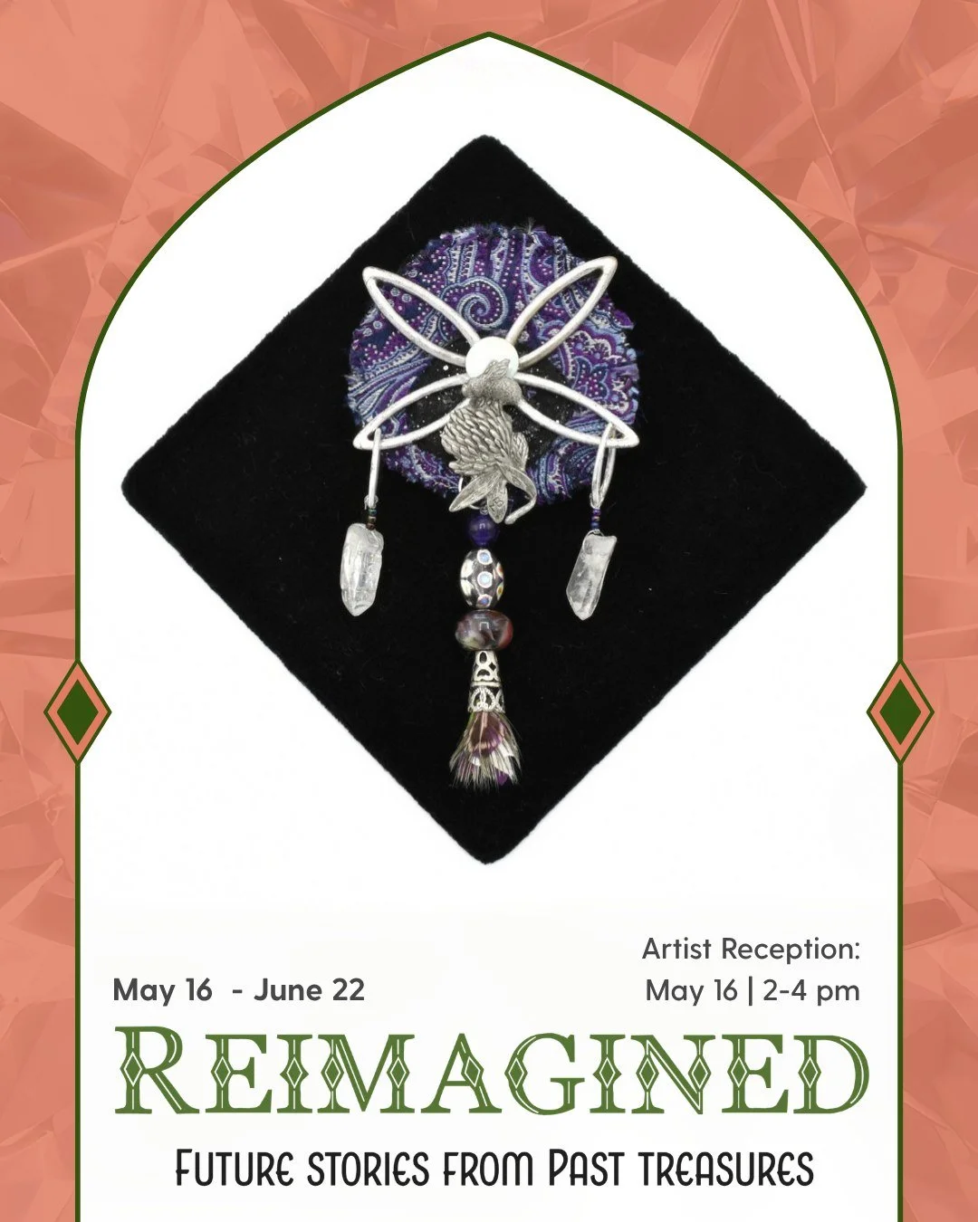 Witness creativity reimagined! ✨ Join Alberta Craft Calgary and the artists this Saturday, 2&ndash;4pm, for the reception of Reimagined: Future Stories From Past Treasures.

Explore stunning works crafted from the Alberta Craft Gallery&rsquo;s &ldquo