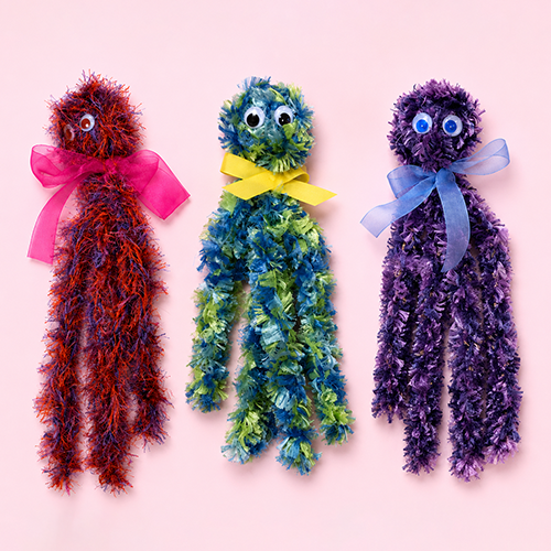 Fingerknit Octopi with Kasie Campbell 