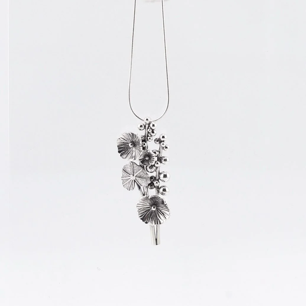 New work in our Edmonton shop by Melissa Pedersen!

Check out these nature inspired rings, pendants, and earrings, collect a set, or mix and match to create your own garden of wearable pieces. Hey, did you know you can also see Melissas&rsquo; work i