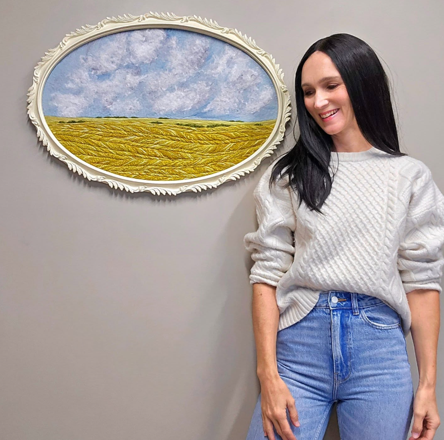 Needle-Felted Landscape Demo with Deanne Underwood
