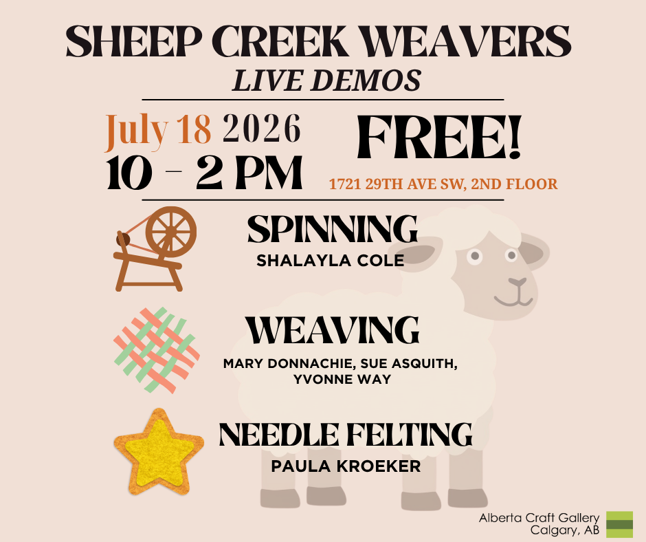 Sheep Creek Weavers, Live Demonstrations