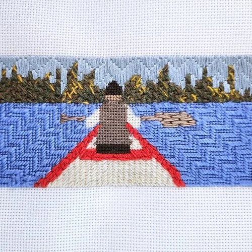 Stitch a Postcard Scene with Darcy Hoover 