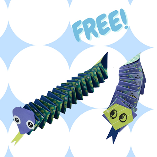 Make and Take: Paper Snakes 
