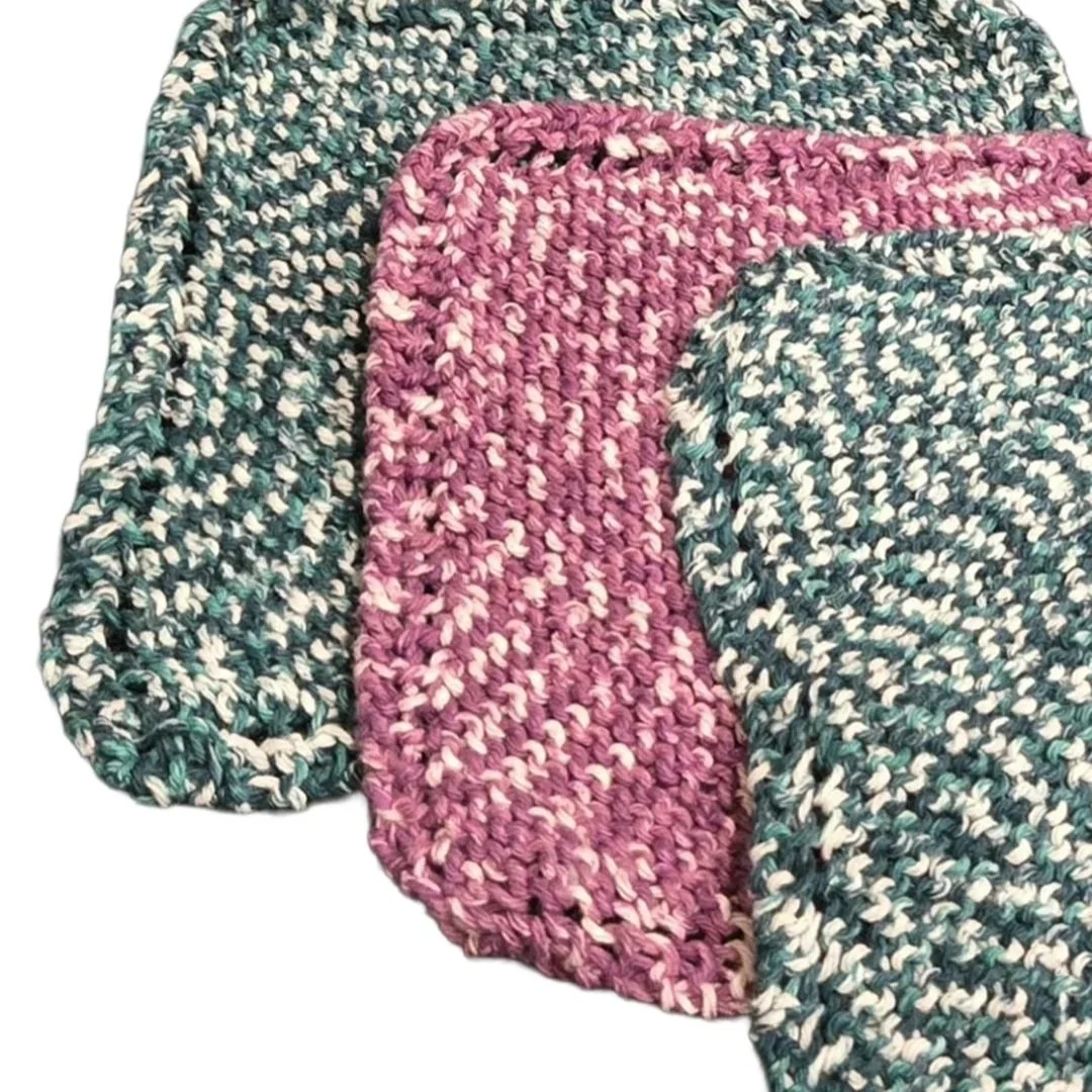 Beginner Knitting Workshop - Face/Dish Cloths