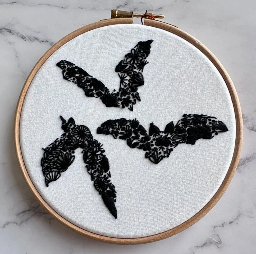 Halloween-Themed Embroidery Workshop with Carley Pettitt