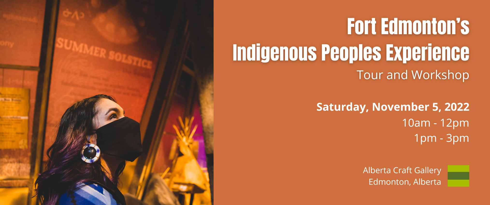 Fort Edmonton’s Indigenous Peoples Experience tour and