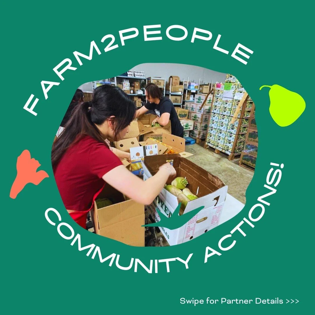 On Saturday, Farm2People celebrated Earth day with a renewed pledge to support regenerative agriculture! We are so excited to announce a new series of actions in alignment with this pledge! 

Last Saturday, we delivered 12,000 lbs of regeneratively g