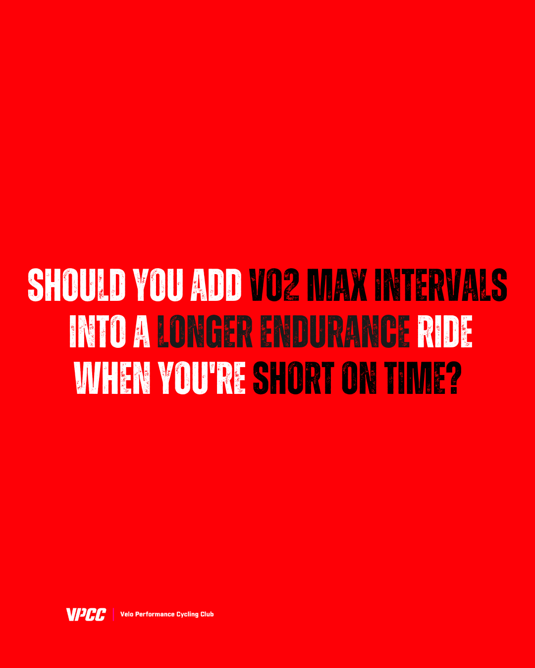 Short on time, keep it specific.