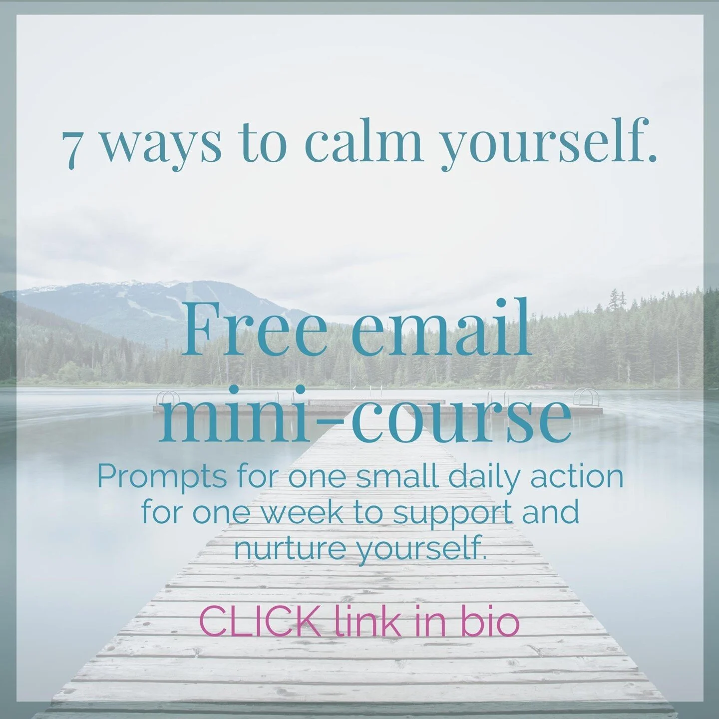 Calming yourself when you are distressed is so important.⁠
In this free mini-course you will get a prompt every day for 7 days - just one simple thing to do each day.⁠
⁠
Visit the After the Storm website and sign up for this from the Free Resources p