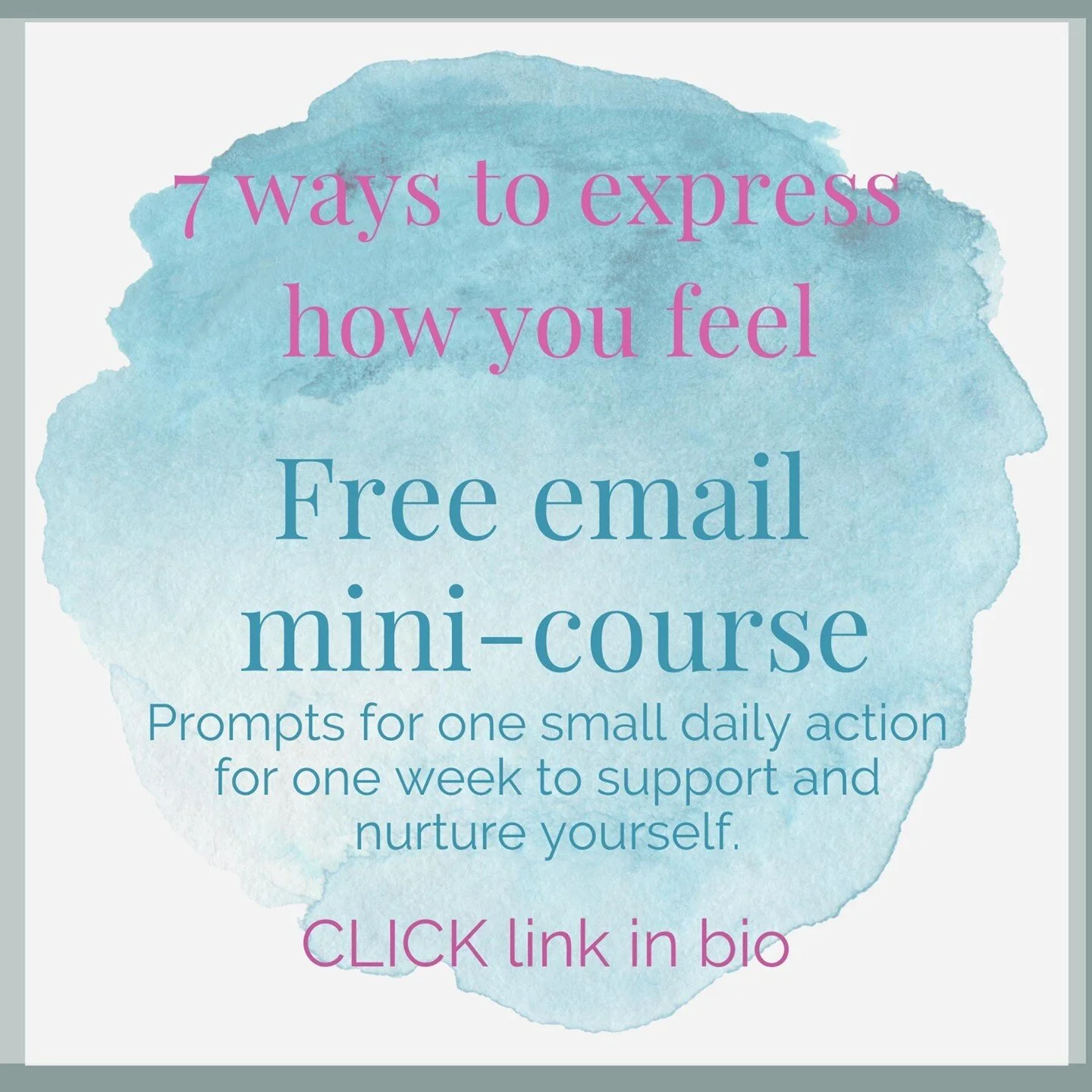 There are many ways you can express your feelings when you are grieving and not all of them involve talking about them.⁠
⁠
In this free mini-course you will get a prompt every day for 7 days - just one simple thing to do each day.⁠
⁠
Visit the After 