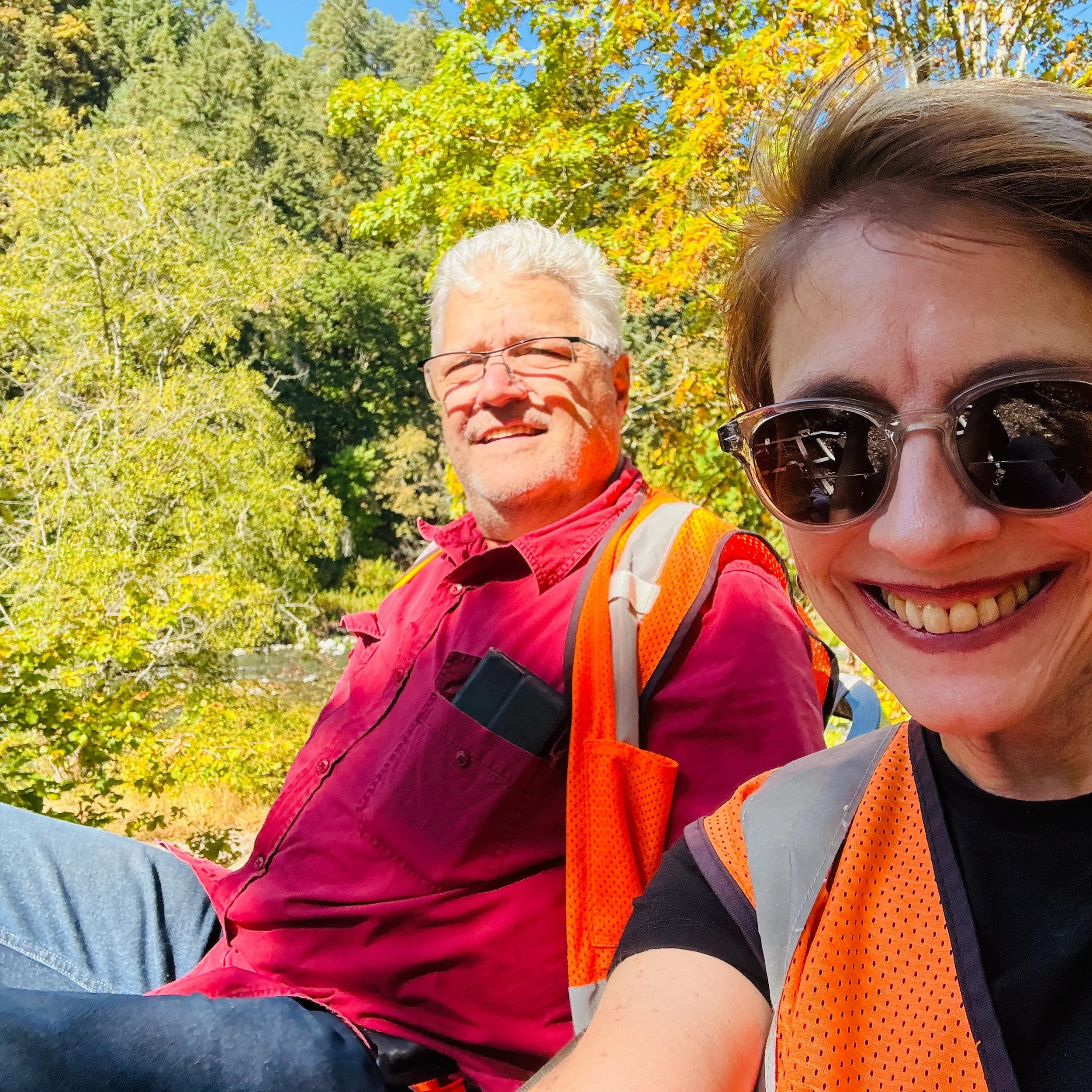 When our railbike instructor used the word &ldquo;throttle&rdquo; in our pre-trip safety briefing, my heart did a little happy dance. Although our 11-mile journey along the Hood River through forests and orchards to Pine Grove and back did not end up