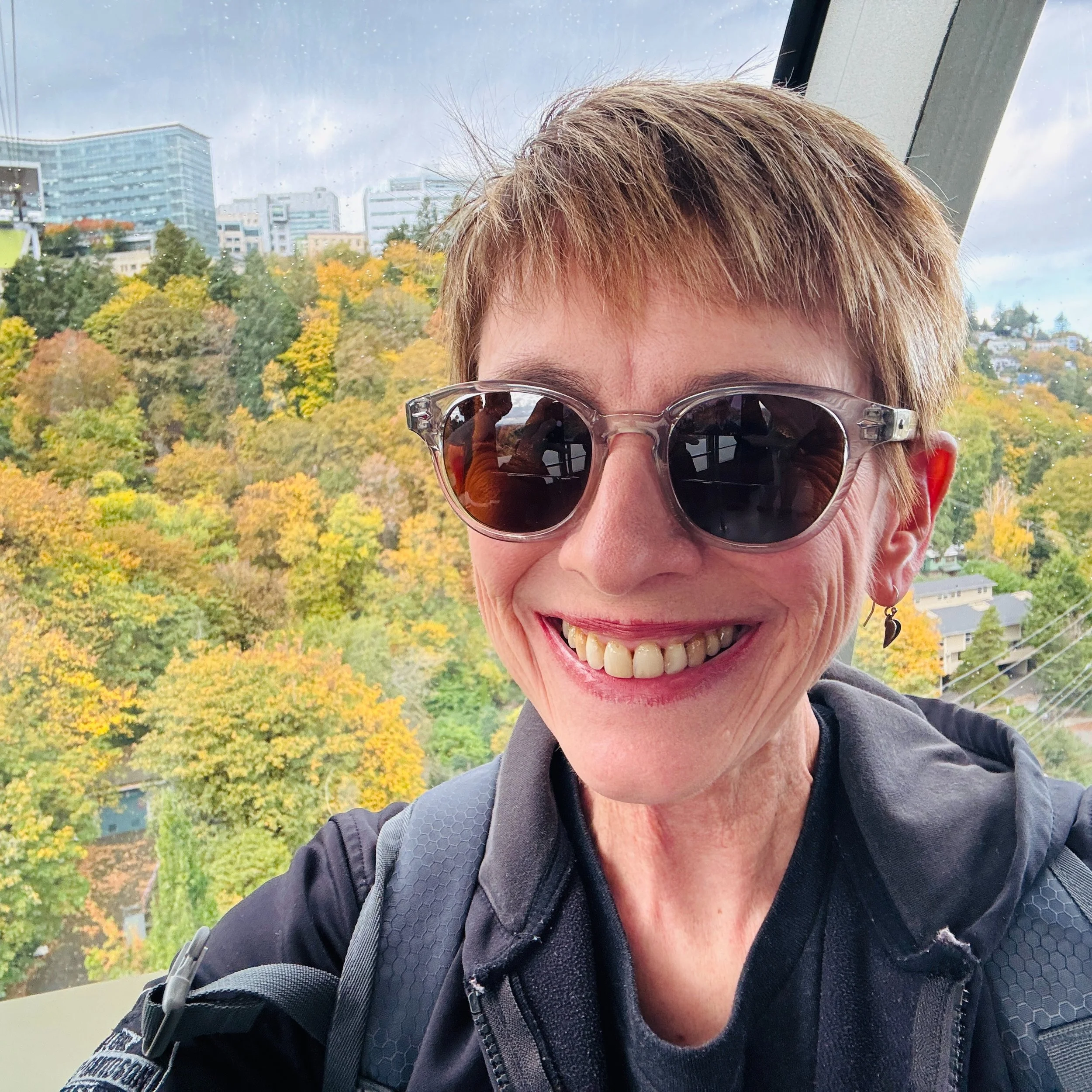 Having already explored Oregon by train, trolley, and railcar over the last few weeks, I set out on a little jaunt today to try out a tram as well. 
#adventure #solo traveler #faith