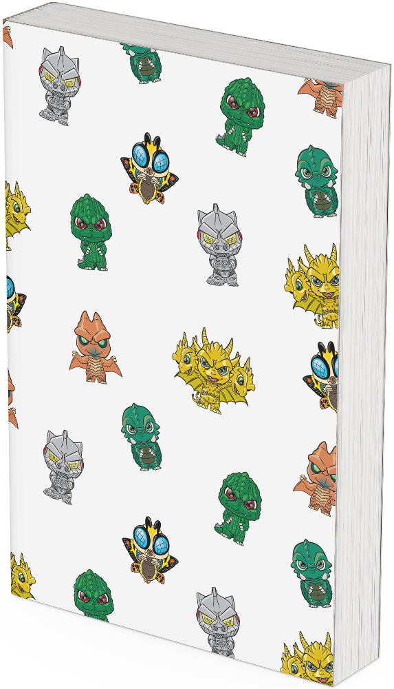 Kaiju Crew Seamless Pattern