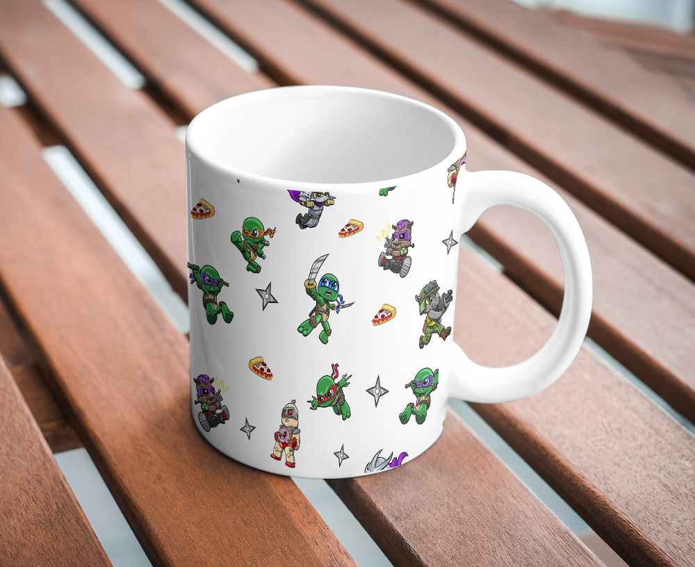 Ninja Turtles Seamless Pattern