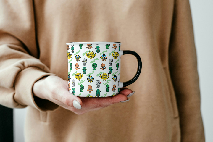 Kaiju Crew Seamless Pattern