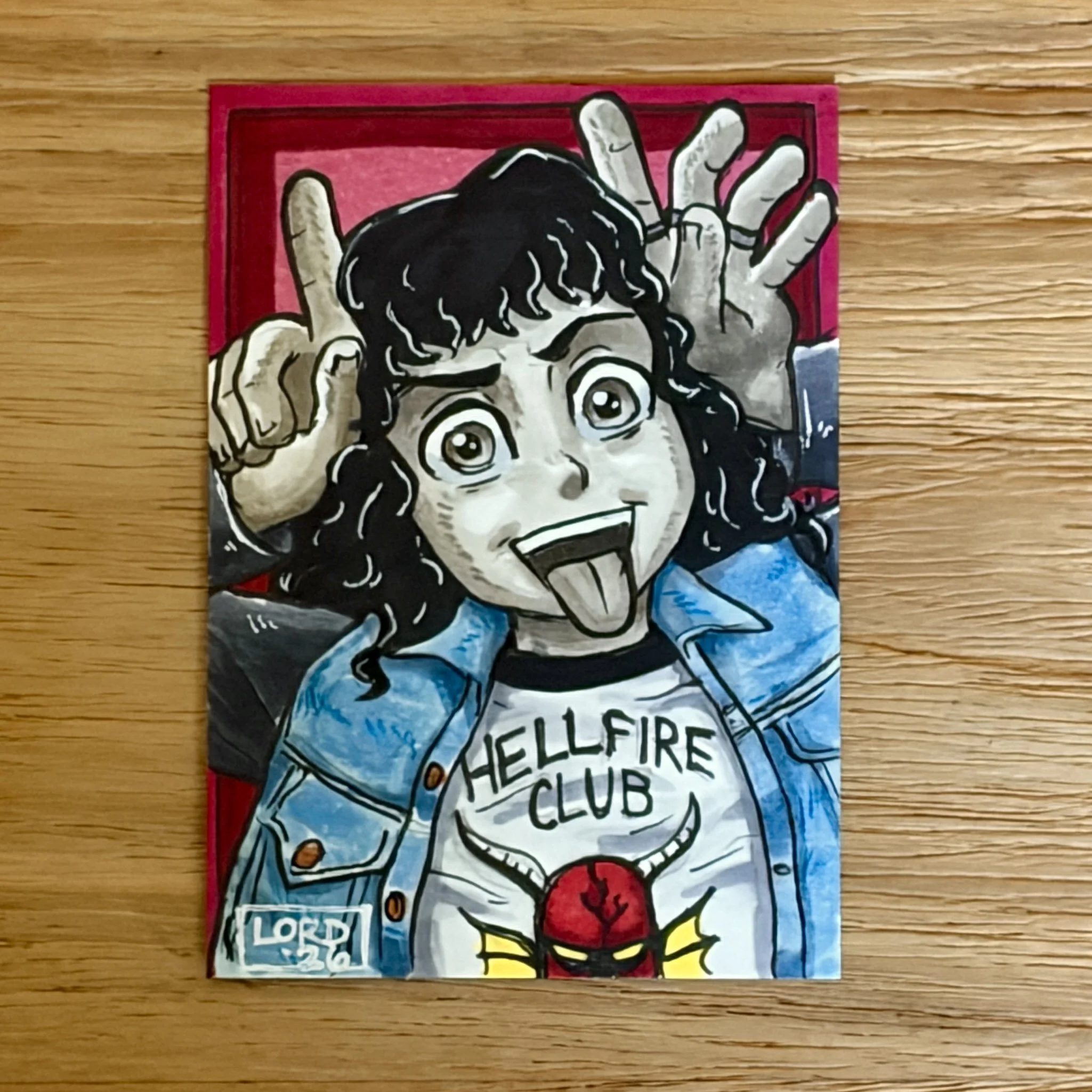 "Eddie" Sketch Card