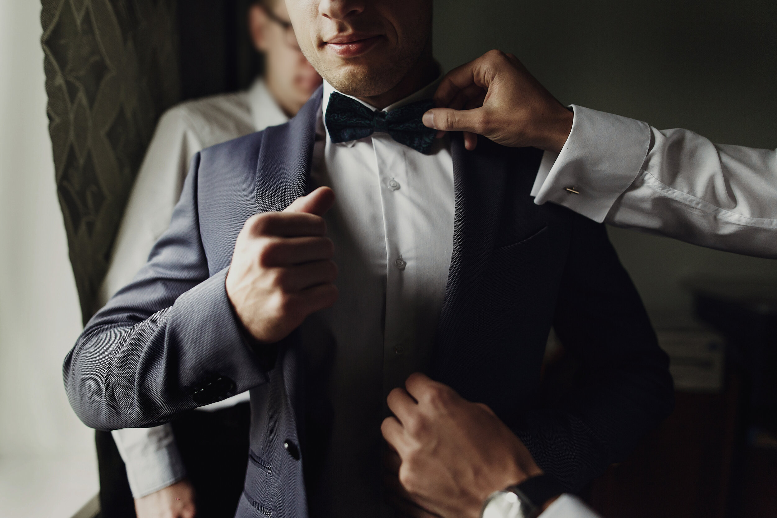 Wedding and Special Occasion Suits are made to make memories last a lifetime. With our personalization options each suit tells a story of You. Explore the possibilities with our Master Tailor Z and our stylist team!