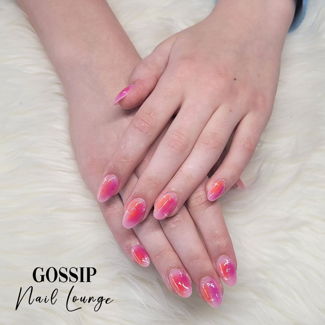 Transform your nails with a stunning multi-color blend. This set of nails will make a bold statement and showcase your unique style. Don't settle for ordinary nails, let this set elevate your look.#nailsnailsnails #gossipnaillounge #leessummit #multi